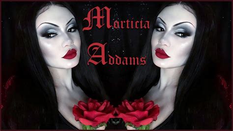 Morticia Addams EASY Makeup Tutorial - The Addams Family | Halloween ...