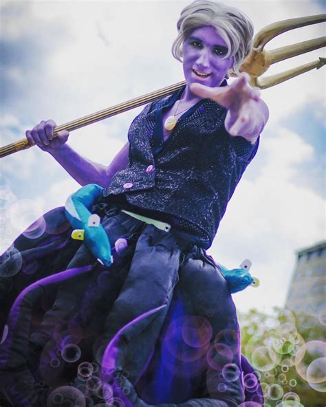 Cavalier Cory — My Male Ursula at Anime Iowa! #cosplay #genderbend...