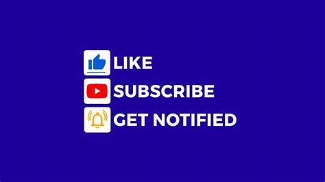 Transparent Subscribe Button Gif, PNG, and Overlays For YouTube Videos