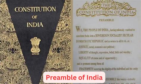 Preamble of India Meaning, History, Amendment