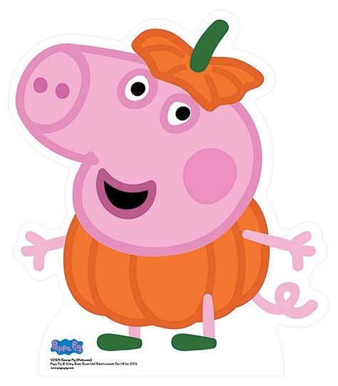 George Pig from Peppa Pig Halloween Cardboard Cutout / Standup