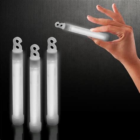 White Glow Sticks-6"- 25 Pack | Glow sticks, Stick, Glow