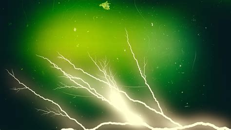 Free Beige Green and Black Lightning Background