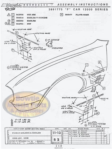 1967 67 Camaro Factory Assembly Manual Z28 SS RS - 418 pages! | BowtieMuscleParts