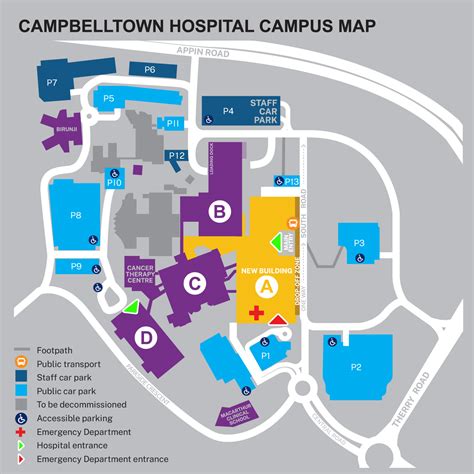 SWSLHD Camden and Campbelltown Hospitals - - Parking