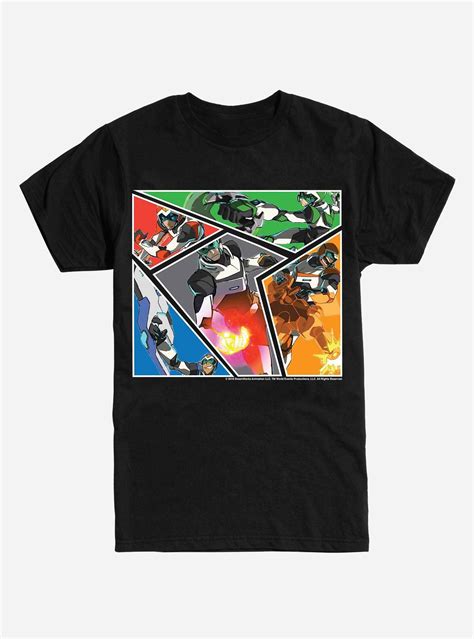 coolteess.com - Voltron Group T-Shirt, BLACK , Long Sleeve, Sweatshirt ...