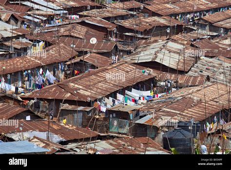 Kibera slum, Nairobi, Kenya Stock Photo - Alamy