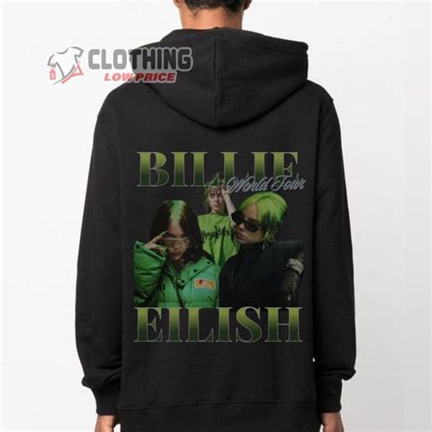 Billie Eilish Concert Merch, Billie Eilish T-Shirt, Billie Eilish ...