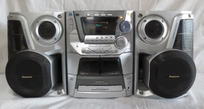 Nice Tested Panasonic SA-AK33 5 Disc CD Changer Player Stereo System w ...