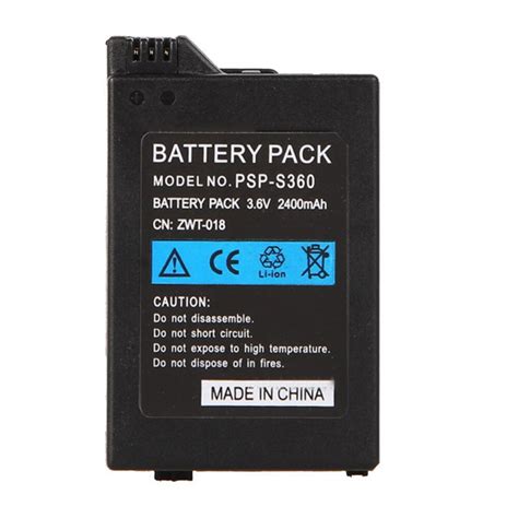 3600 mAh Game Machine Battery for Sony PSP 2000 PSP 3000 PlayStation ...