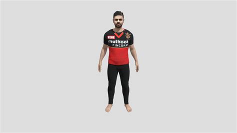 Virat Kohli - 3D model by 3Dify.me [b2dabd2] - Sketchfab