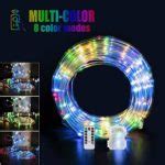 LED Rope Lights Battery Operated with Remote Timer 8 Mode Twinkle Lights multi-color | LED ...