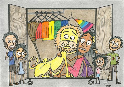 Illustration : The Lion, the Witch and the Wardrobe - Gaysi