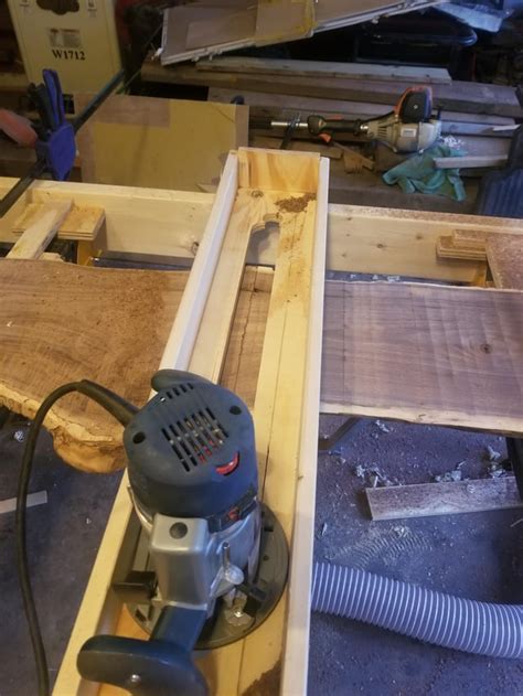 First attempt at planing with a router sled : r/woodworking