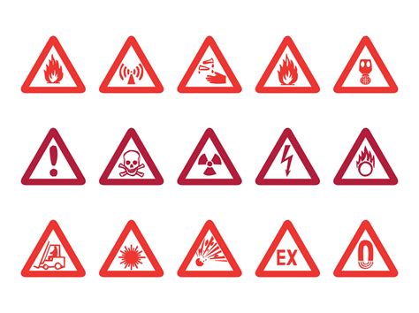 Warning Signs Vector Vector Art & Graphics | freevector.com