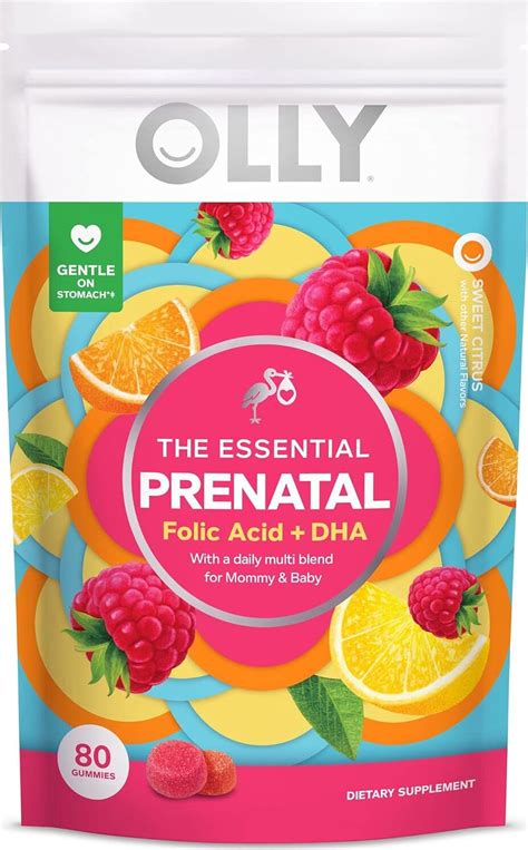 Olly Prenatal Folic Acid + DHA | News & Prices at PricePlow