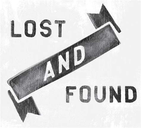 Lost & found, Logo design, Vinyl