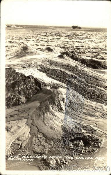 Mud Volcanoes Near The Salton Sea California Postcard