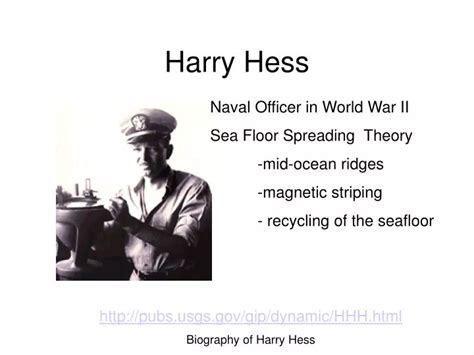 What Was Harry Hess S Theory Of Seafloor Spreading | Viewfloor.co