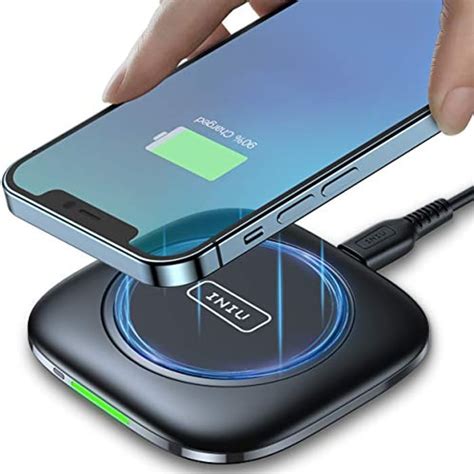 INIU 15W Qi-Certified Fast Wireless Charger, £9.98 at Amazon | LatestDeals.co.uk