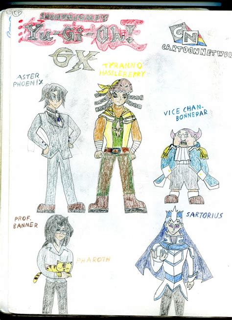 Yu-Gi-Oh GX Characters 2 by tomyucho on DeviantArt