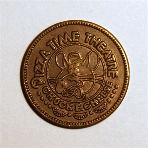 Chuck E Cheese token from my token collection (1982) https://plus ...