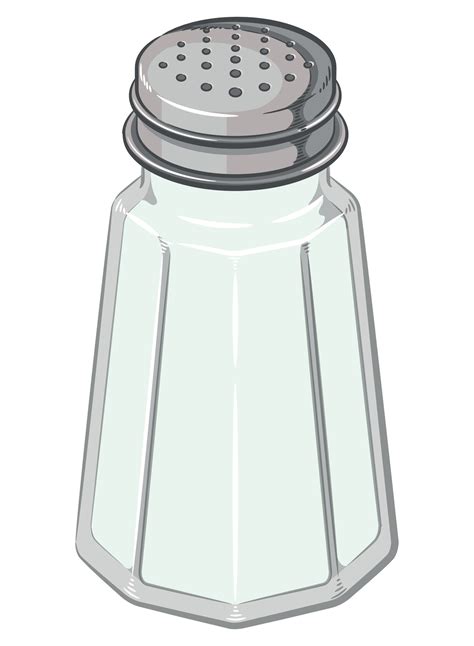 Salt Shaker Bottle Seasoning Container Cartoon 27565570 Vector Art at Vecteezy