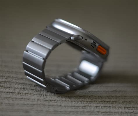 Nomad's titanium band and the Apple Watch Ultra are a perfect match