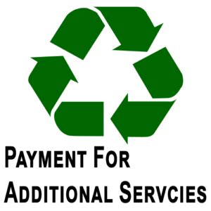 Payment for Additional Services - Appliance Recycling