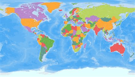 Blank Political World Map Afp Cv - vrogue.co