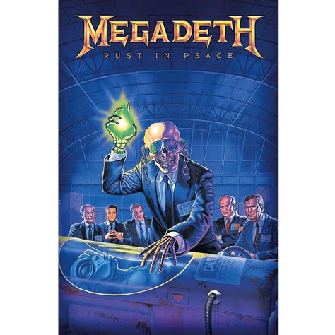 Brand New MEGADETH Rust in Peace Premium Textile Poster / Flag | Etsy