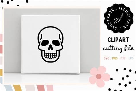 Skull SVG Cut File | Halloween SVG Cut File (2826944)