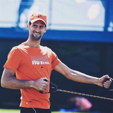 Novak Djokovic tennis drills and workouts , Lacoste tennis outfit ...