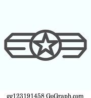 350 Military Army Officer Rank Insignia Vectors | Royalty Free - GoGraph