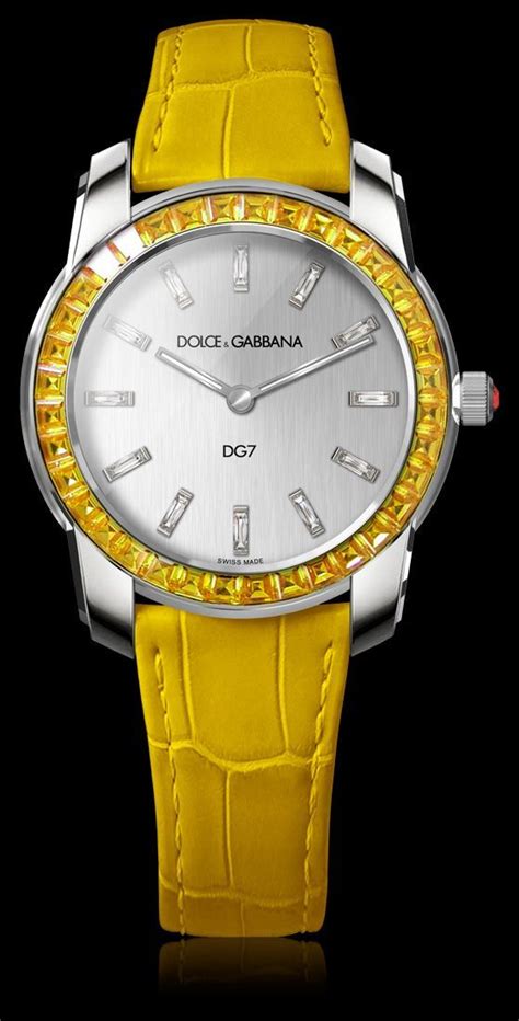 Women's Watch - White Gold with Yellow Sapphires - DG Watches | Dolce ...