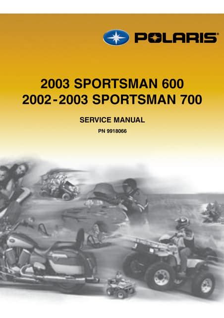 2003 Polaris Sportsman 700 Twin Service Repair Manual | PDF