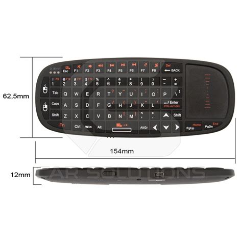 Wireless Portable Ultra Mini Keyboard with Touchpad