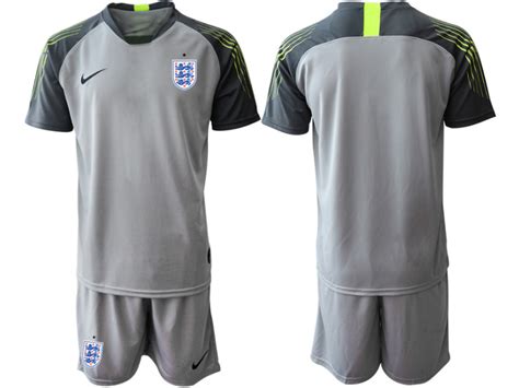 England National Soccer Team Gray Goalkeeper Jersey