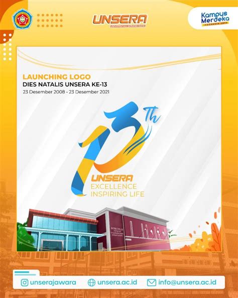 Makna Logo Dies Natalis UNSERA ke-13 | UNSERA – Universitas Serang Raya