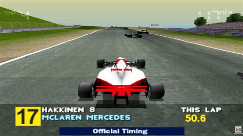 Formula 1 - PS1 Gameplay (4K60fps) - YouTube