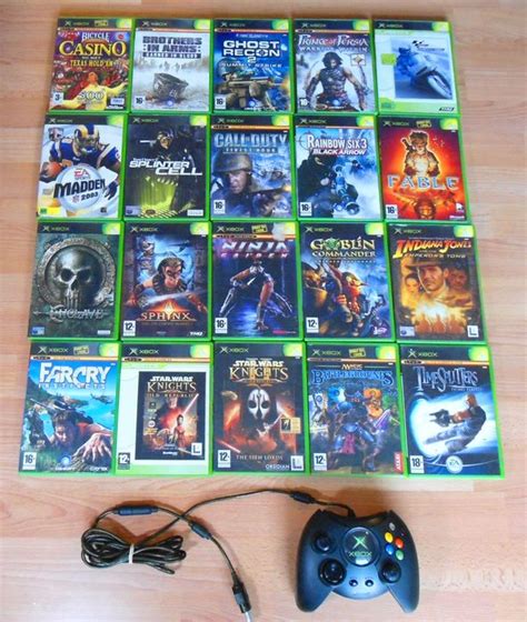 Microsoft Original XBox - 20 Original XBox Games Plus Big - Catawiki