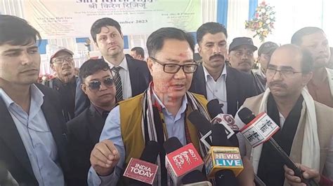 Kiren Rijiju on ex-Arunachal Pradesh MLA killing: Nobody will be spared ...