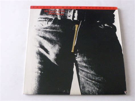 The Rolling Stones Sticky Fingers original Master Recording Vinyl Record LP MFSL 1-060 zipper ...