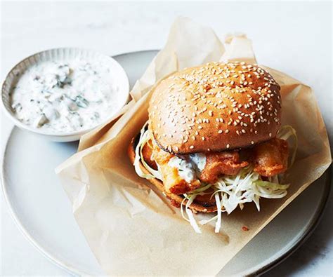 Fish burger recipe | Gourmet Traveller