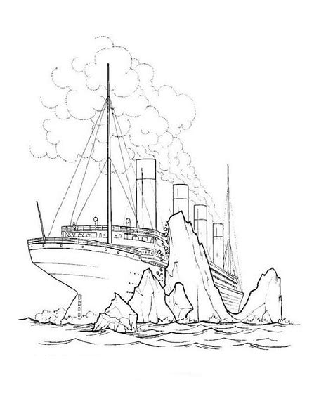 Titanic Coloring Page | PicGifs.com