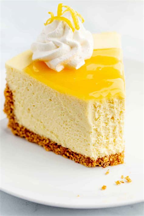 Lemon Cheesecake - My Baking Addiction