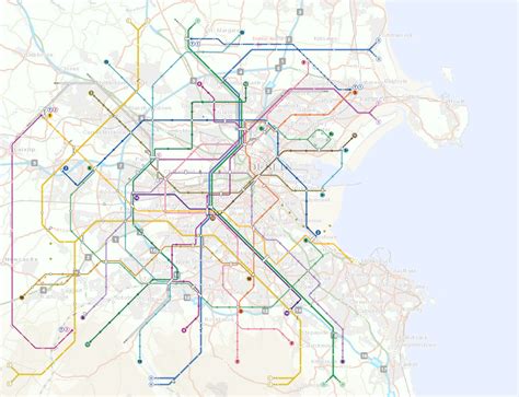 Dublin Metro Map ~ World Of Map