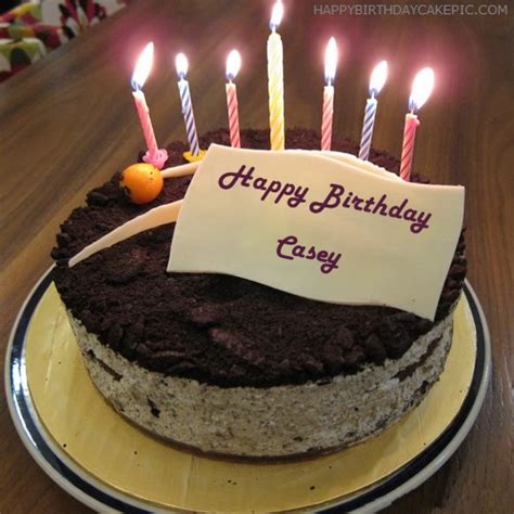 ️ Cute Birthday Cake For Casey