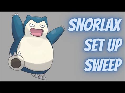 Snorlax Belly Drum Sweeps SALTY NOOBS in OU (Pokemon Showdown) - YouTube