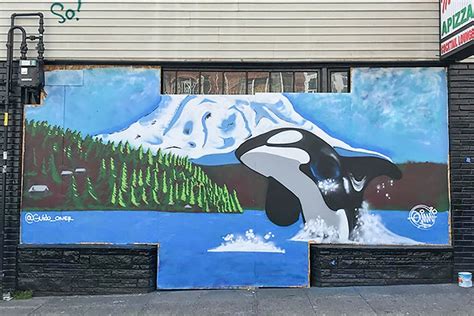 The beautiful, inspiring murals appearing in Seattle.